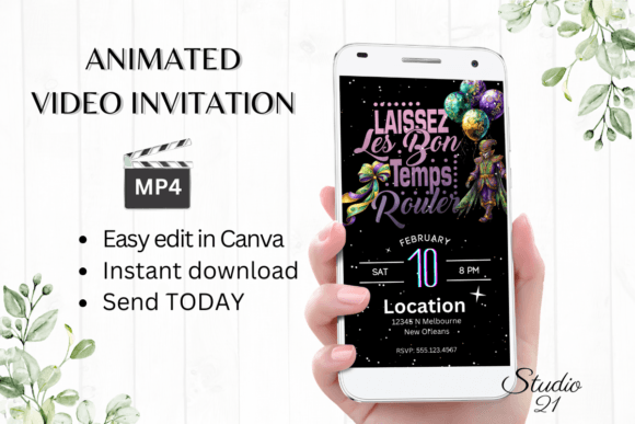 Animated Mardi Gras Invitations: Your Festive Digital Guide
