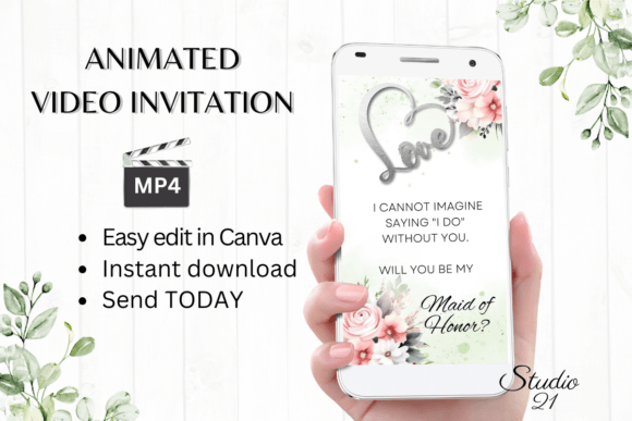 Designing the Perfect Maid of Honor Proposal with a Digital Twist