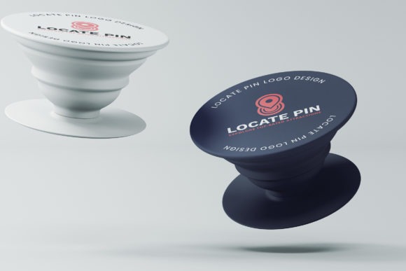 Locate Pin Logo Template: Modern Vector Design for Any Brand
