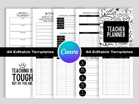 Master Your Classroom: The Ultimate Editable Teacher Planner