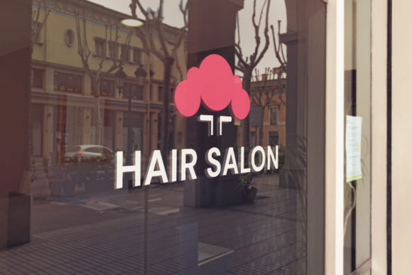 Modern Branding with the Girl Hair Logo Template