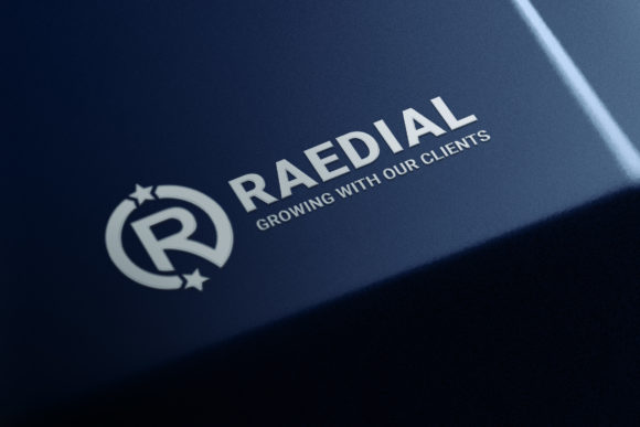 Raedial R Logo Design: A Modern Vector Approach to Branding