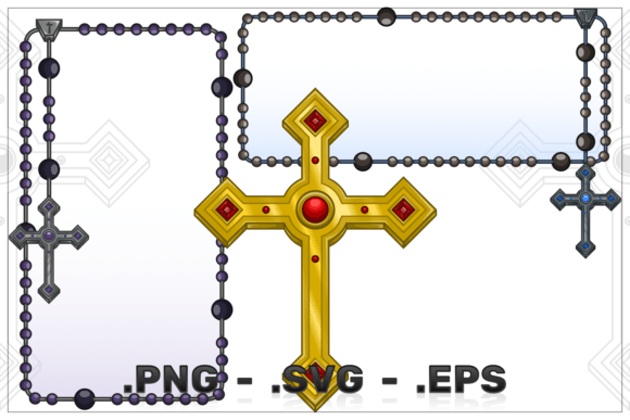 Sacred Artistry: Designing with the Christian Rosary Photo Frame