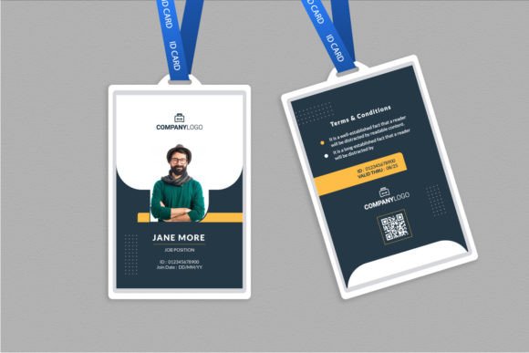 Streamline Your Brand with a Minimal Business ID Card Template